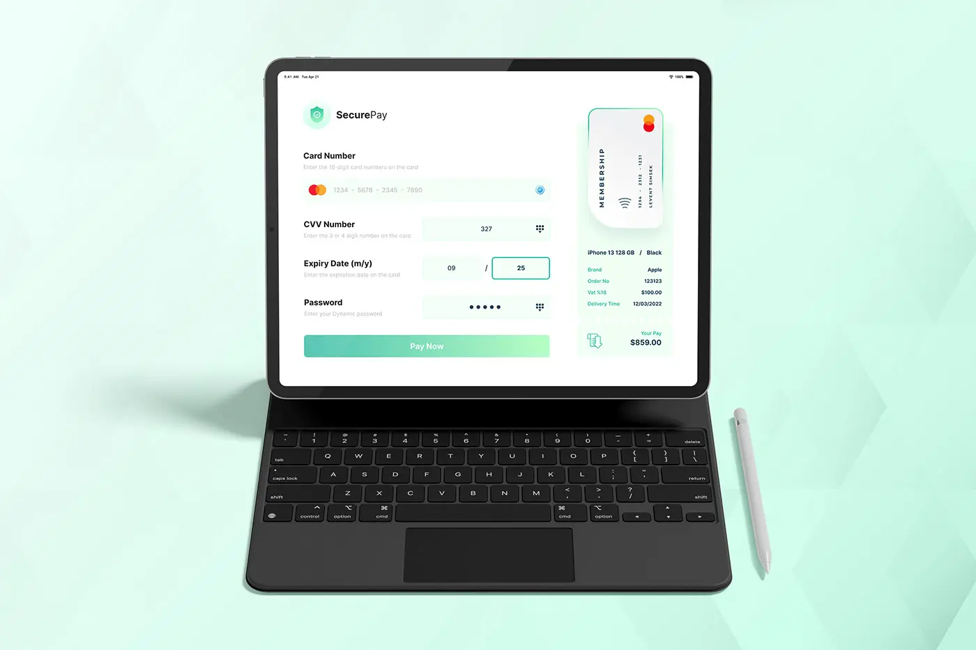 تصميم واجهة المستخدم UI/UX - صورة توضيحية للخدمة